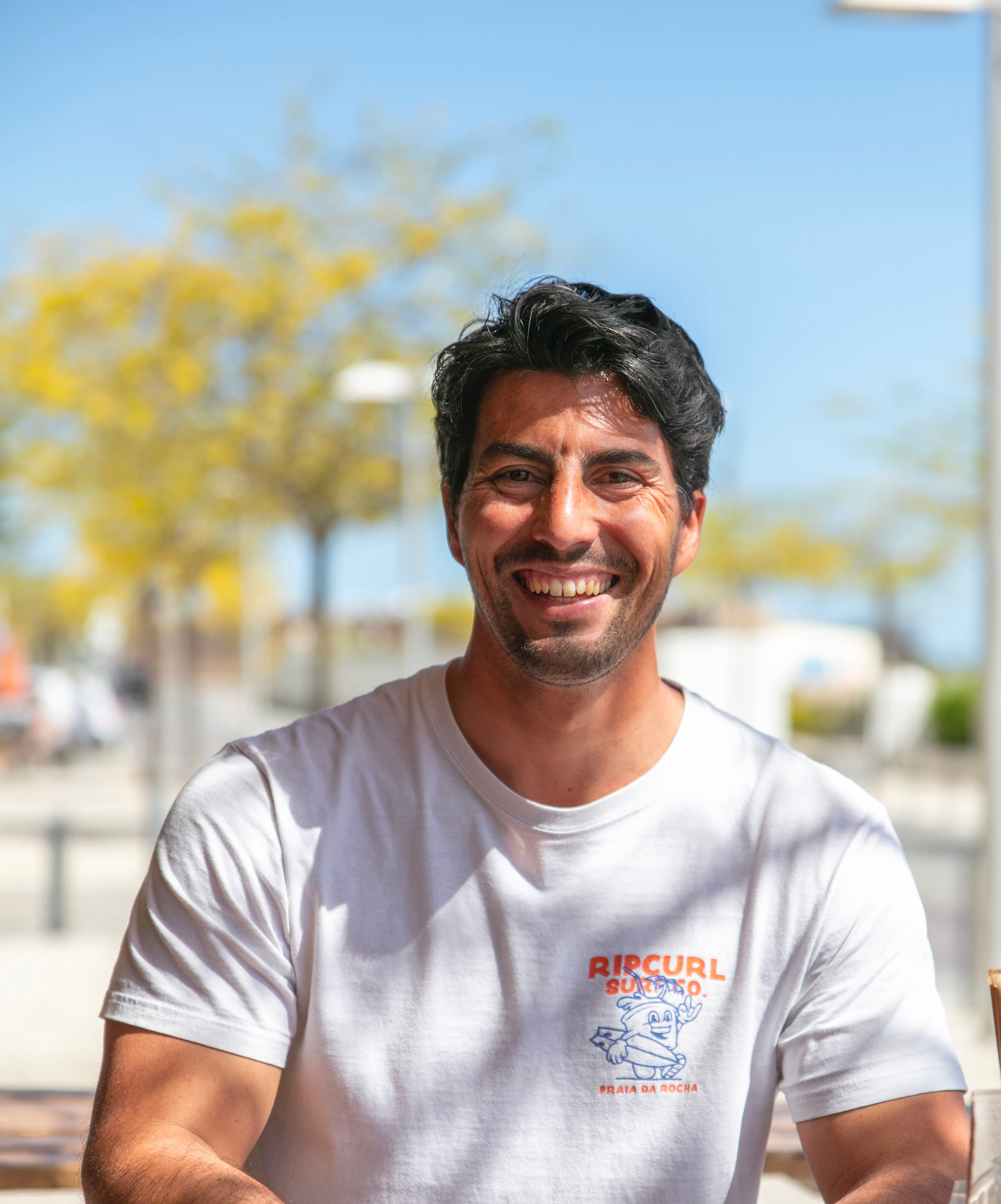 Carlos Barão, co-owner of Rocha Beach House.