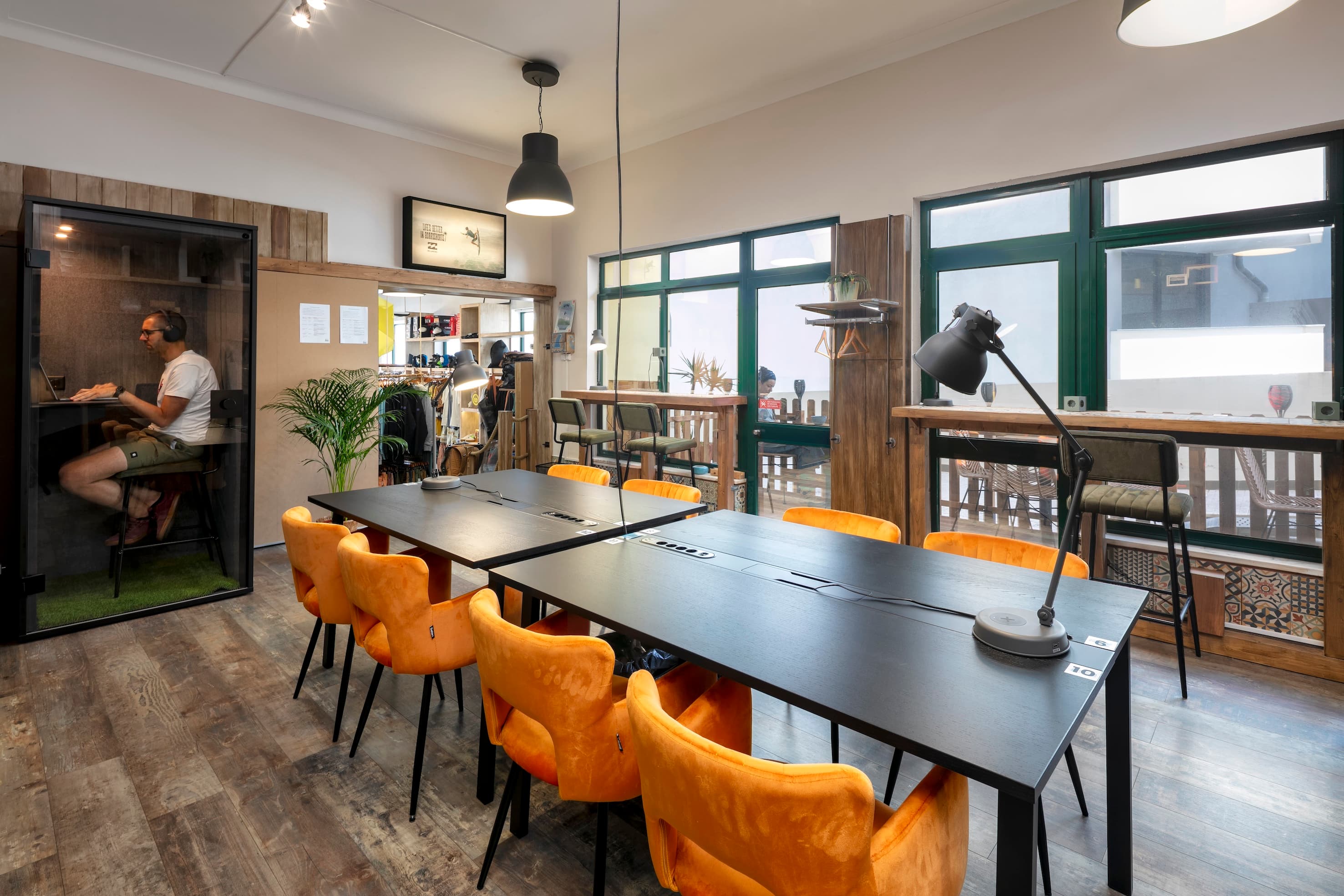 Espaço de coworking