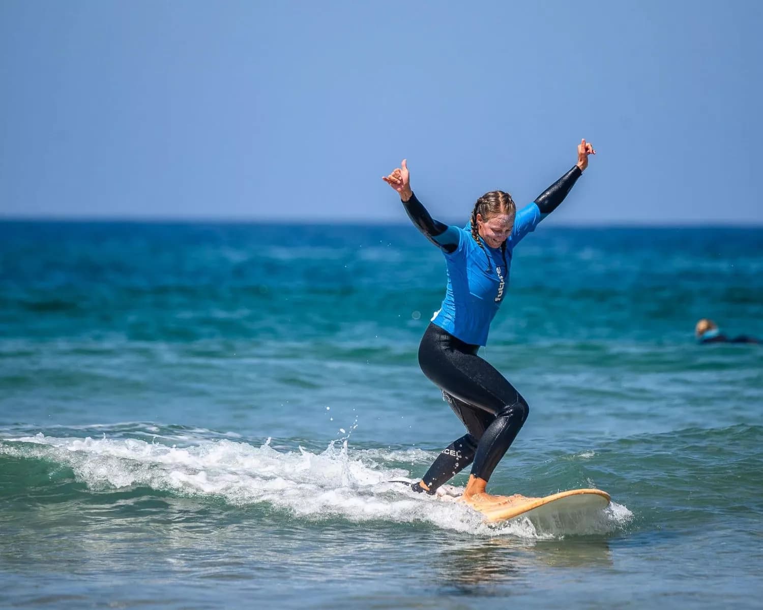 Surfista na Praia da Rocha